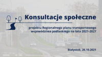 Konsultacje społeczne projektu RPT