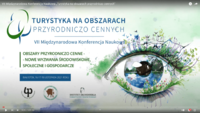 Turystyka na obszarach przyrodniczo cennych - grafika promująca konferencję