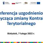 Slajd: Konferencja uzgodnieniowa dotycząca zmiany Kontraktu Terytorialnego