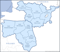 Mapa programu Litwa-Polska
