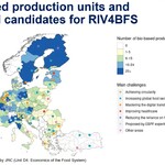 Mapa dotycząca planów utworzenia w Europie Regionalnych Dolin Innowacji